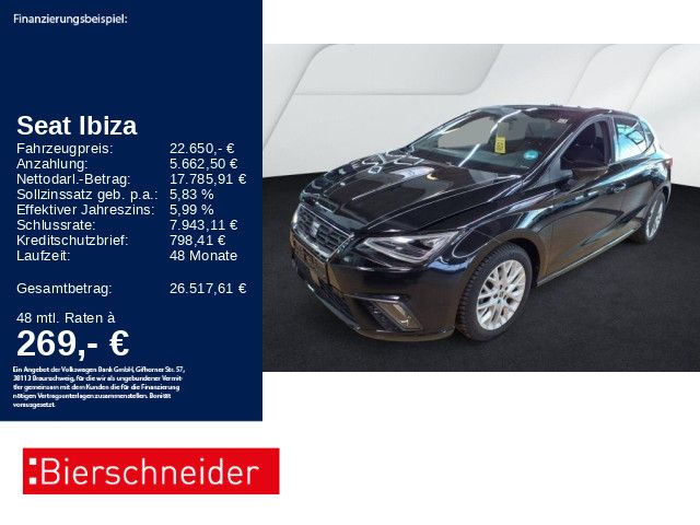 Seat Ibiza 1.0 TSI DSG FR VOLL-LED CAM KEYLESS