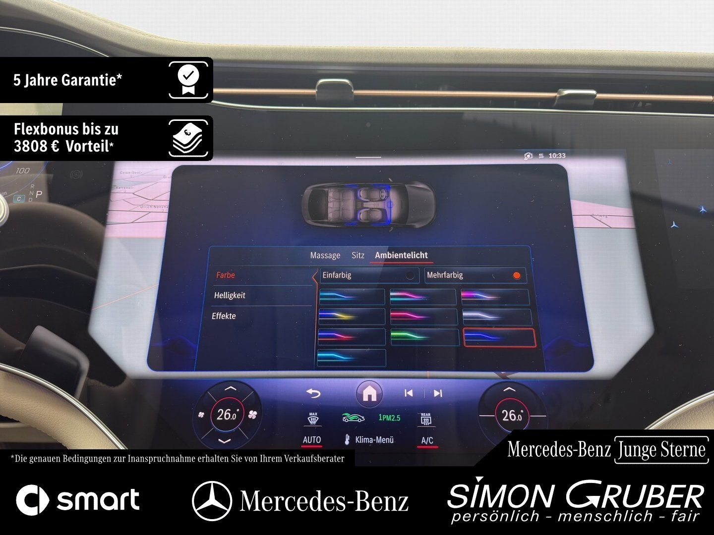 Fahrzeugabbildung Mercedes-Benz EQS 580 4M magno Massage HUD HAL ex Pressewagen!