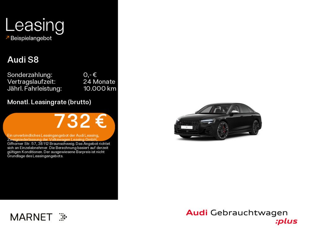 Audi S8 4.0 TFSI quattro*Standheizung*Pano*HeadIp*Sta