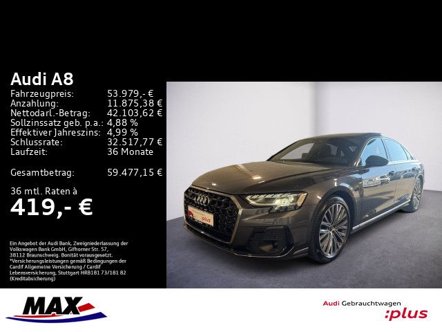 A8 Lang 50 TDI S LINE ALLRADL+HUD+MATRIX+PANO+AH