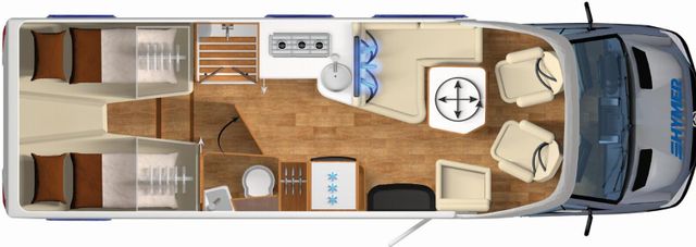 HYMER  ERIBA  HYMERCAR B-Klasse ML T 780 Sie sparen 31.100,- Euro