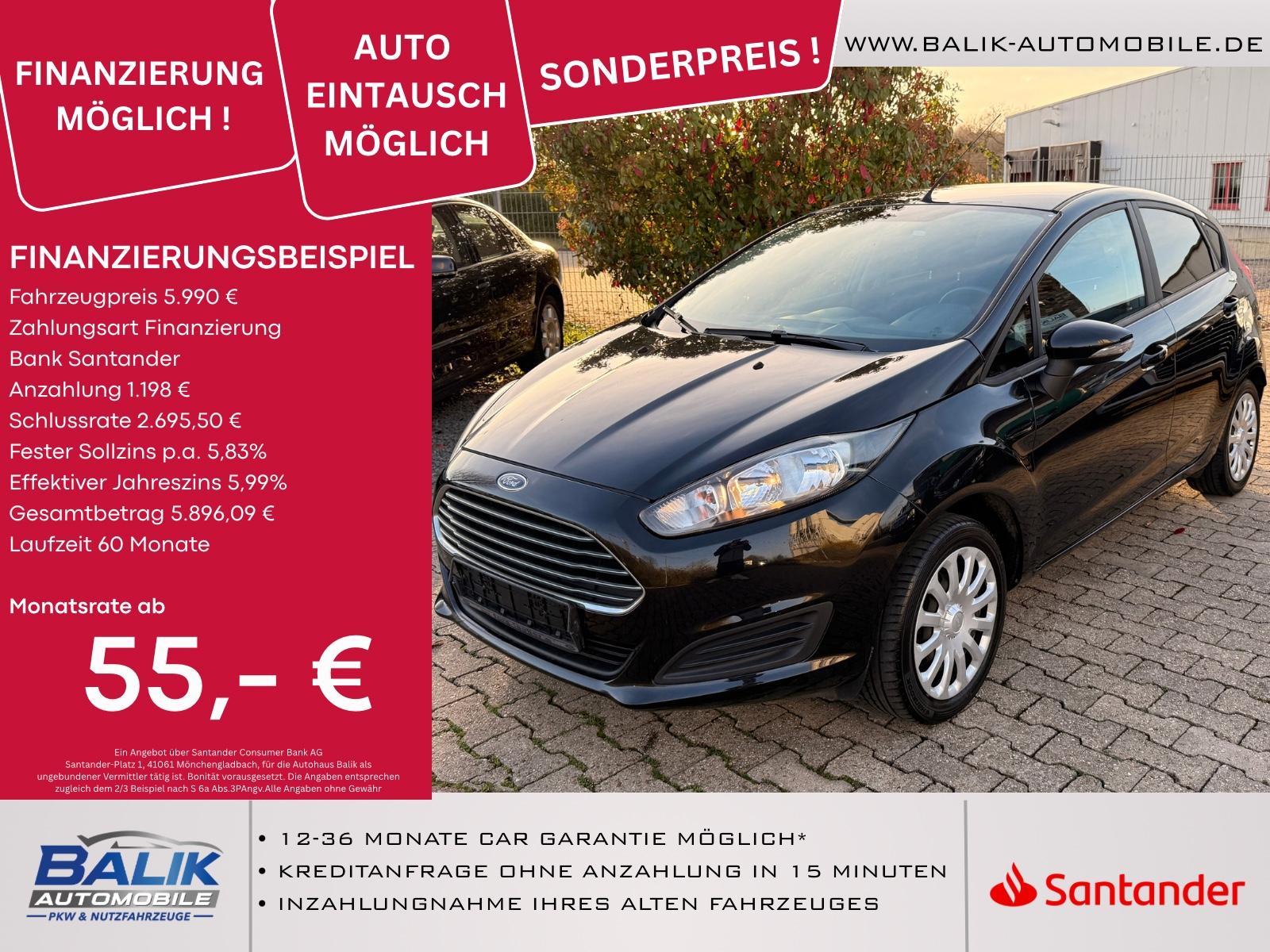 Ford Fiesta 1.0 Trend Klima Sitzheizung TÜV NEU TOP