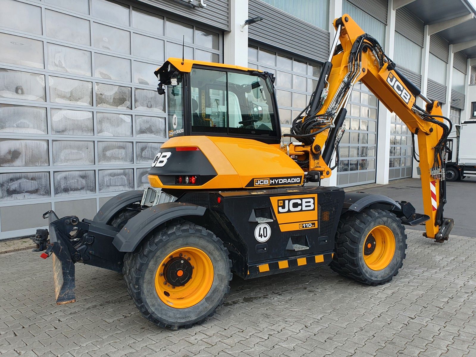 Fahrzeugabbildung JCB Hydradig 110W / Pratzen / nur 572h! / 2023