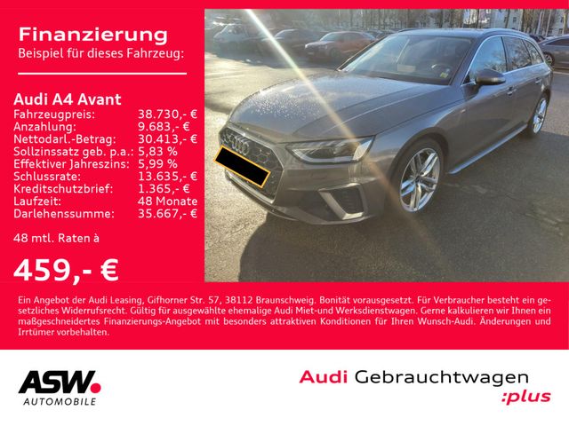 Audi A4 Avant Sline 40TDI quattro Navi Matrix AHK HUD