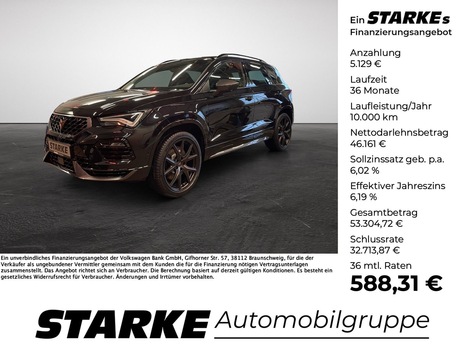 Cupra Ateca VZ 2.0 TSI DSG 4Drive VZ  Navi LED Kamera 