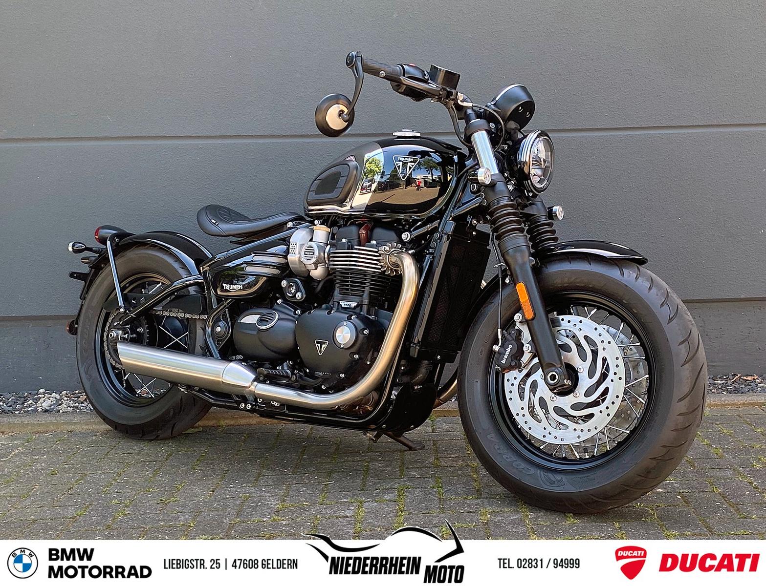 Triumph Bonneville Bobber Top Zustand Garantie 01/28