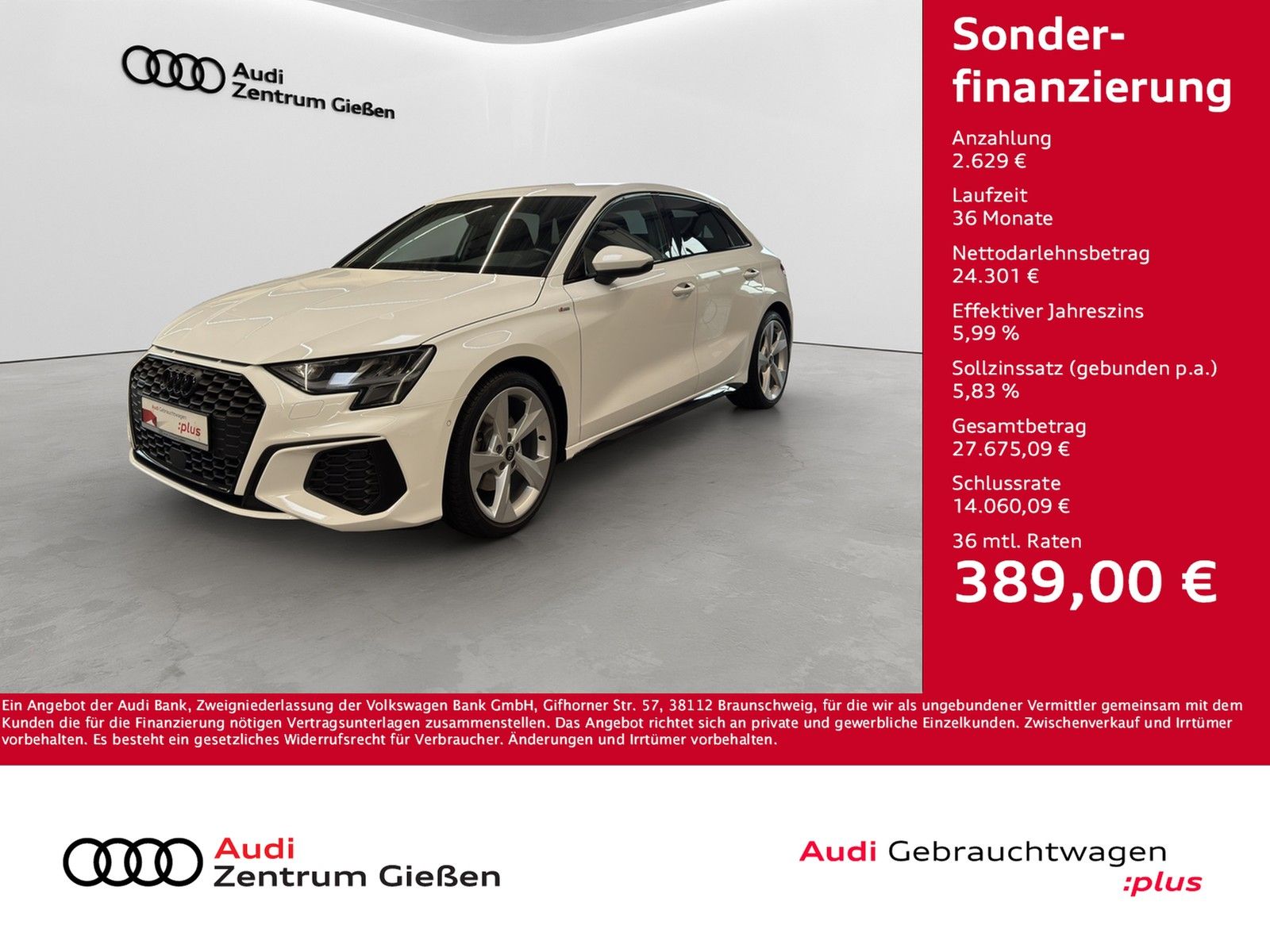 Audi A3 Sportback 40 TDI quattro S line Black Kamera  imagem 2