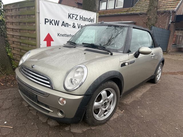 MINI 1.6 Cabrio  Sidewalk+Leder+AHK+Getriebeproblem