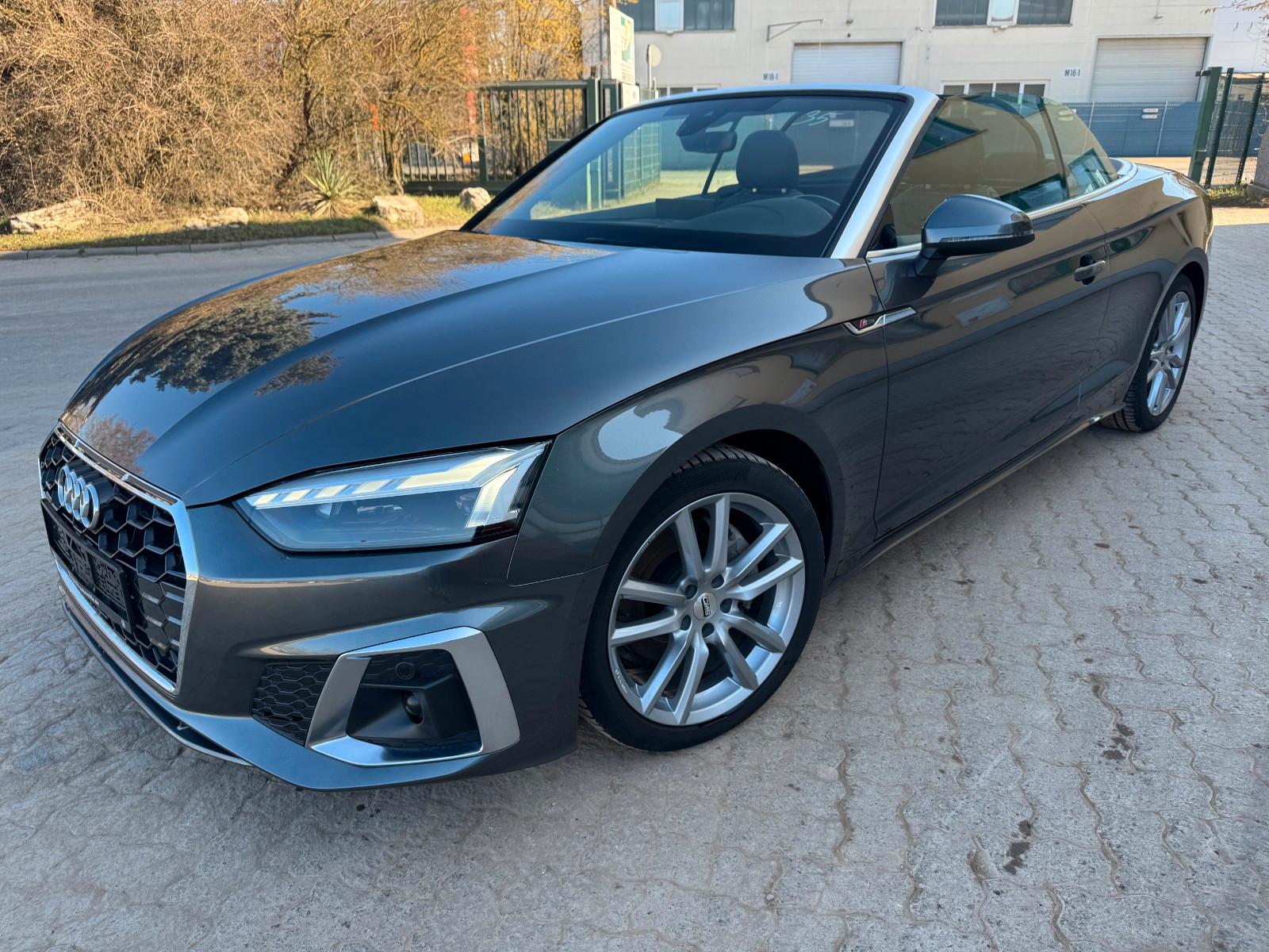 Audi A5 Cabriolet TFSI S-line Matrix Vollleder Kamera