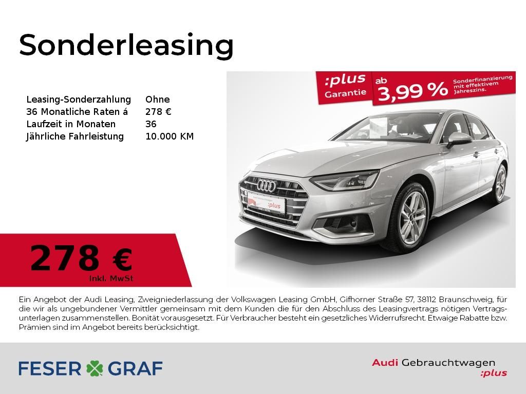 Audi A4 Limousine 35 TDI advanced Stronic,LED,Navi+,K