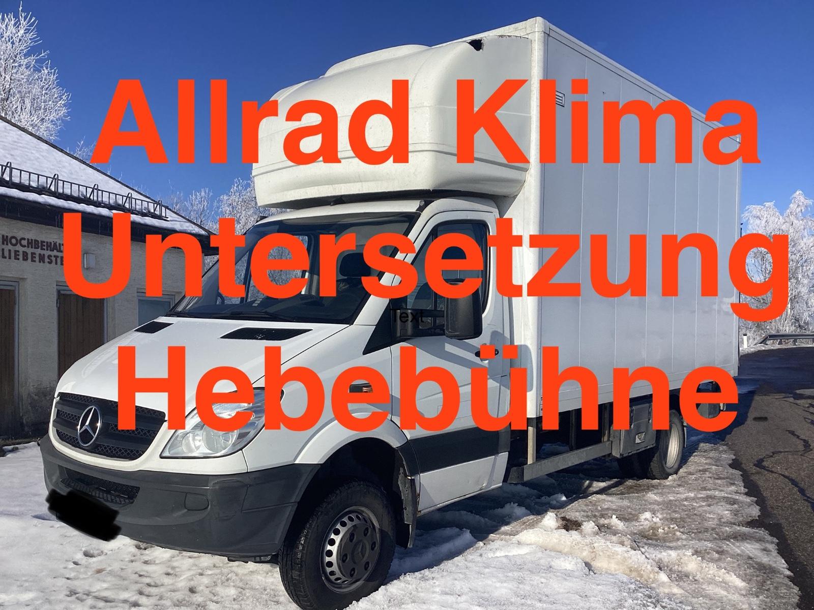 Mercedes-Benz Sprinter 516 Oberaigner Allrad 4x4 Klima Koffer