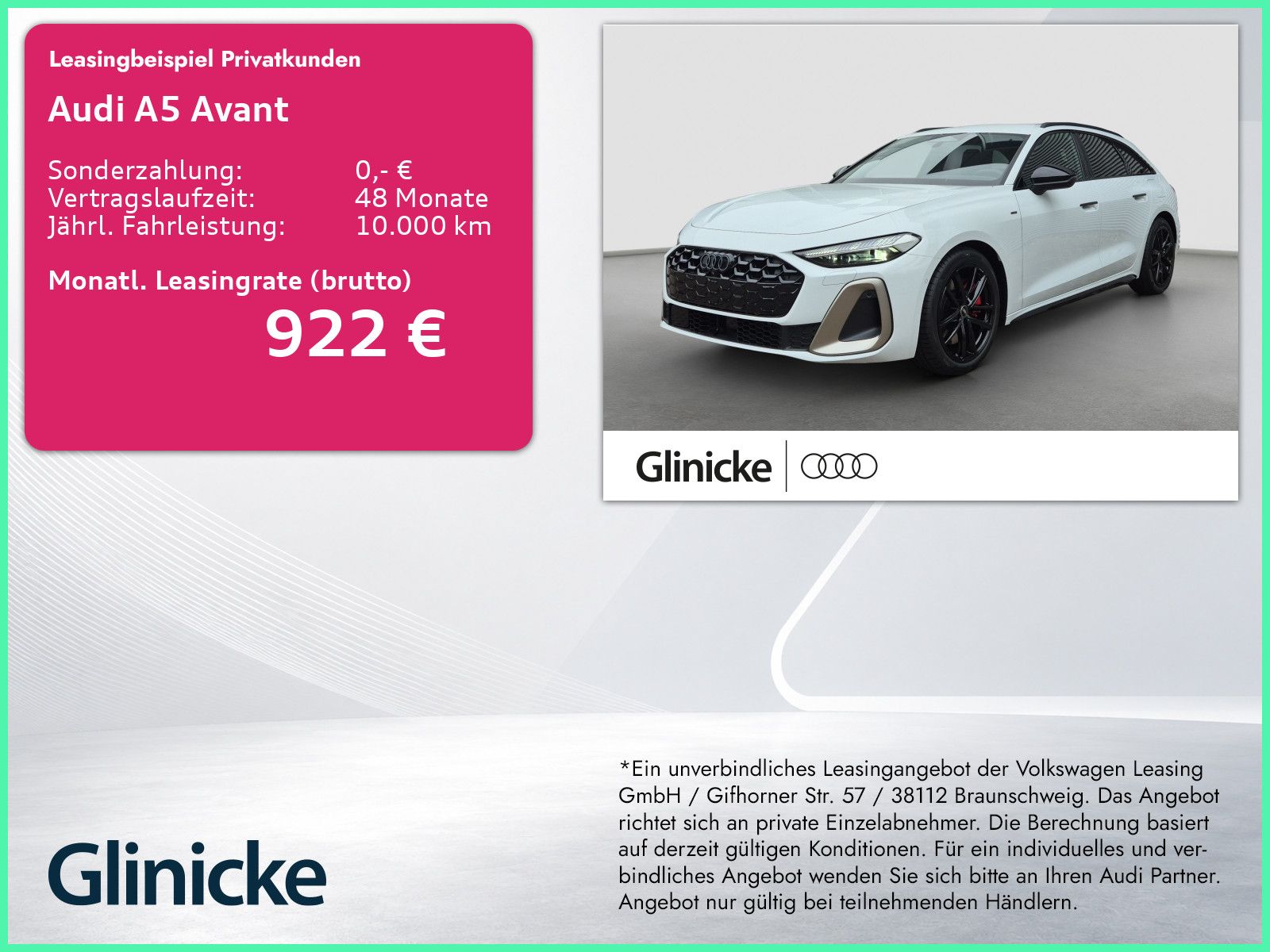 Audi A5 Avant e-hybrid quattro 270 kW S tronic