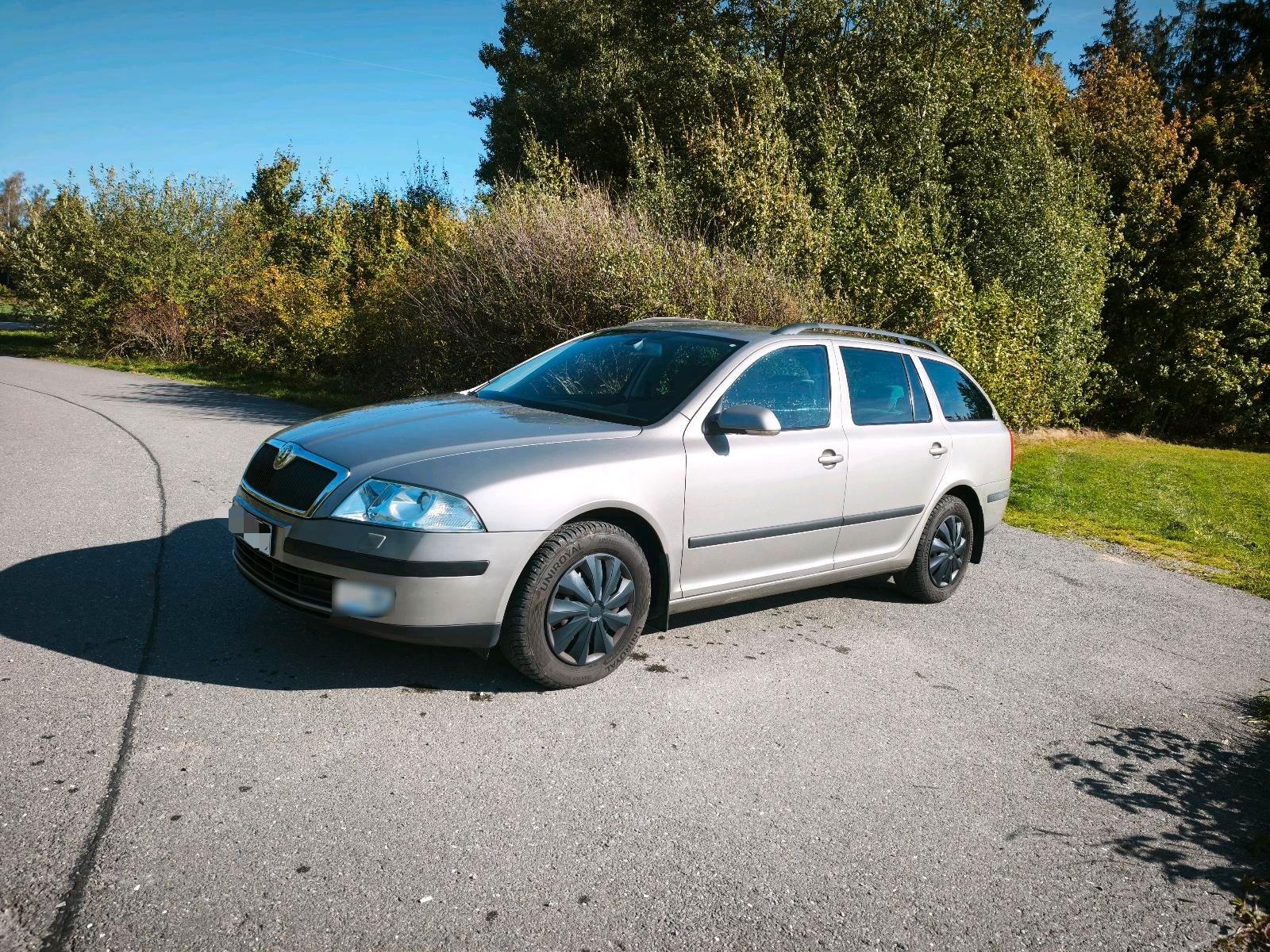Skoda Octavia 2006 — rear view