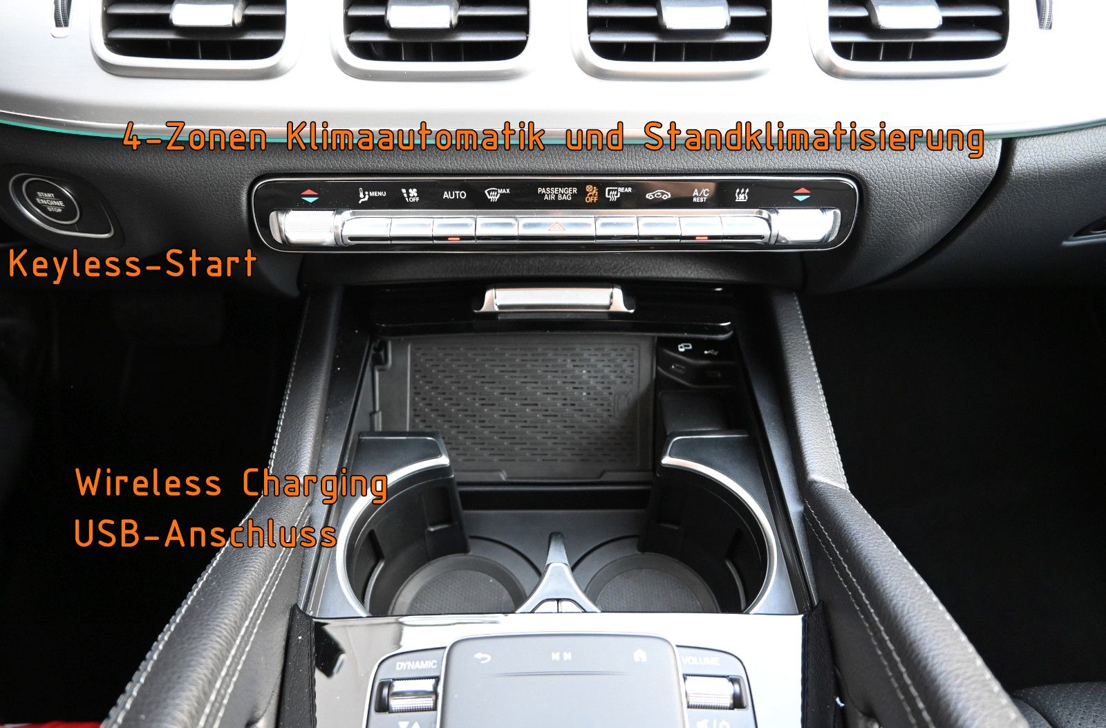 Fahrzeugabbildung Mercedes-Benz GLE 350 e 4M AMG °ACC°AHK°AIRMATIC°360°4-ZONEN