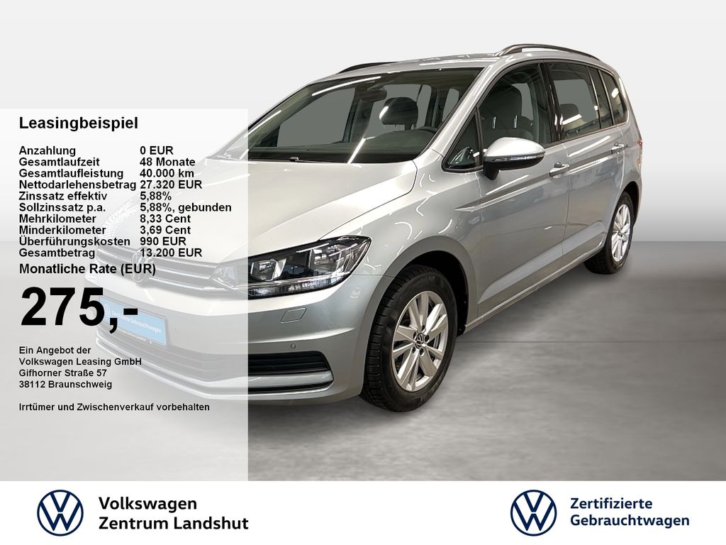 Touran 1.5 TSI Comfortline ACC SpurH 7 Sitze