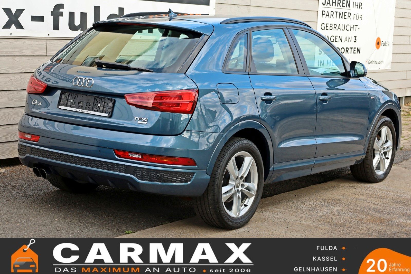 Fahrzeugabbildung Audi Q3 S Line, Navi,LED,Keyless,PDC,SH,AHK SR+WR