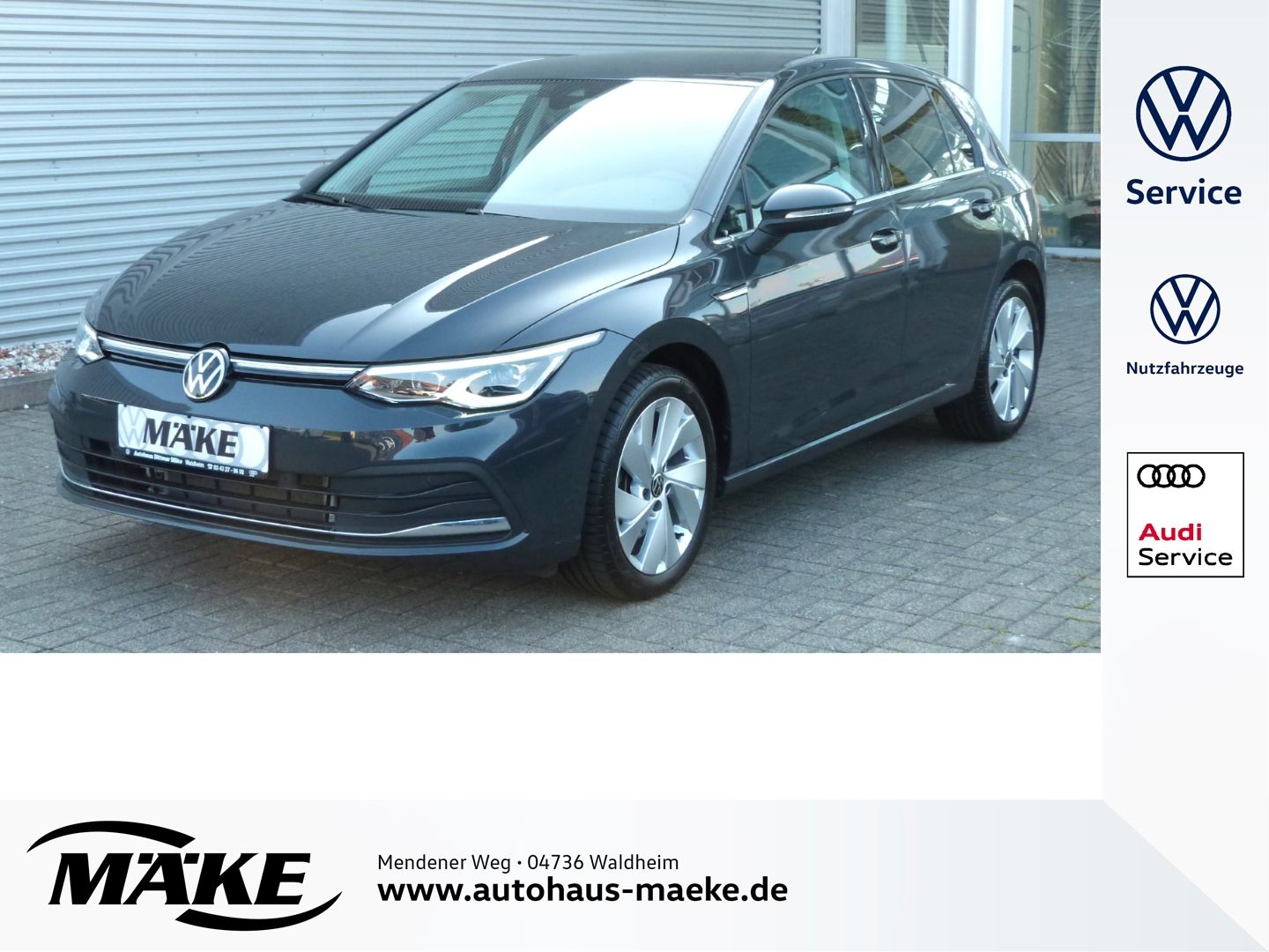 Golf VIII 2.0 TSI DSG, Style, LED, ACC, SHZ, Nav
