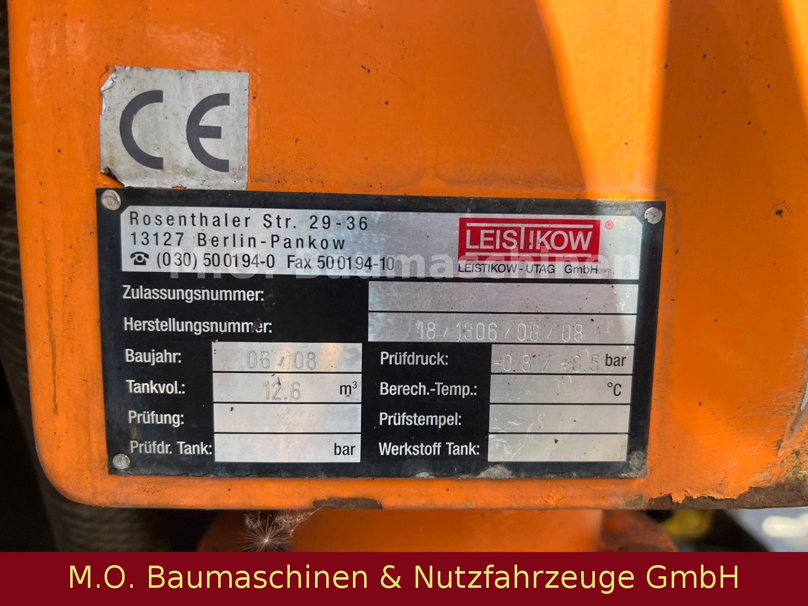 Fahrzeugabbildung Mercedes-Benz Actros 2636/Euro 5/6x4/12,6 m³ Leistikow / Uraca