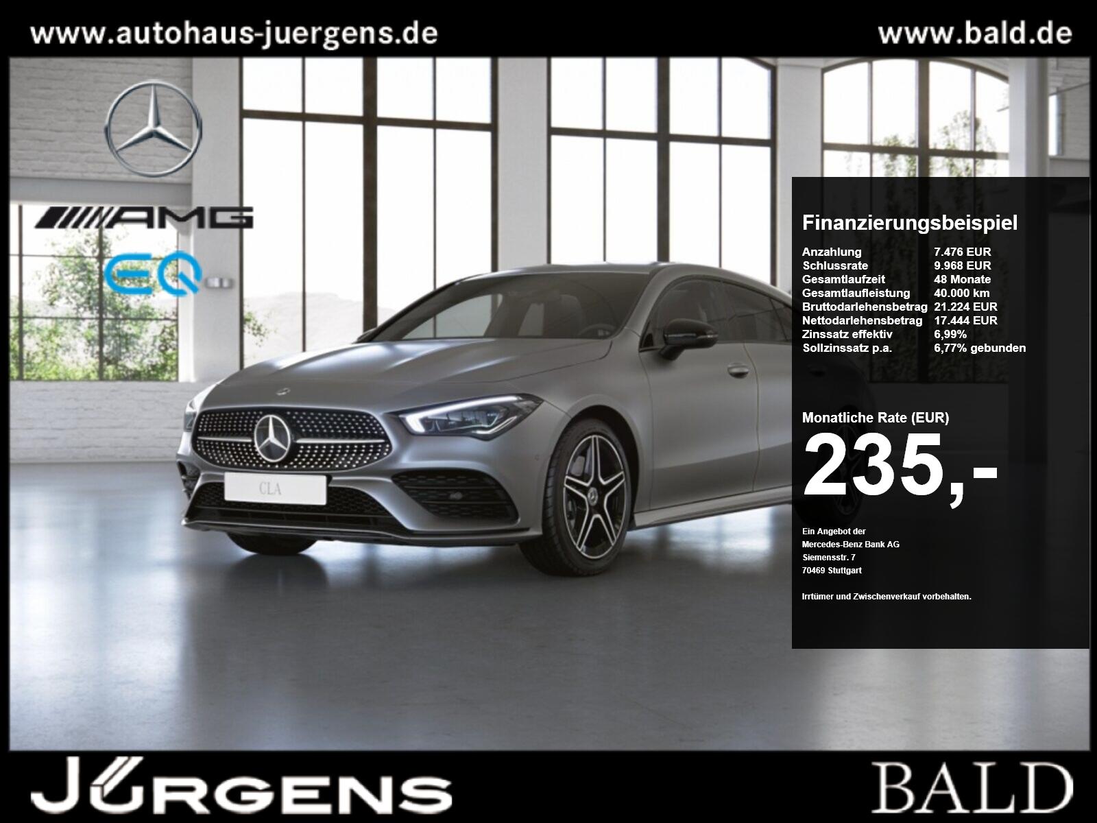 Mercedes-Benz CLA 250 e SB AMG-Sport/MLB/Night/Ambiente/Kamera