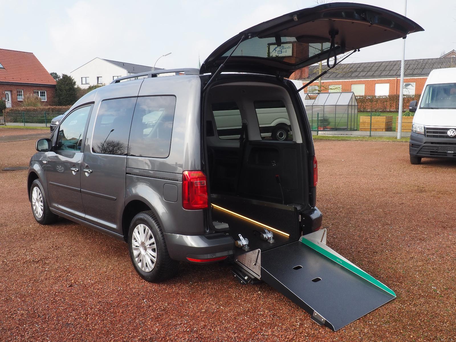 Volkswagen Caddy Klima Kamera Behindertengerecht Rampe