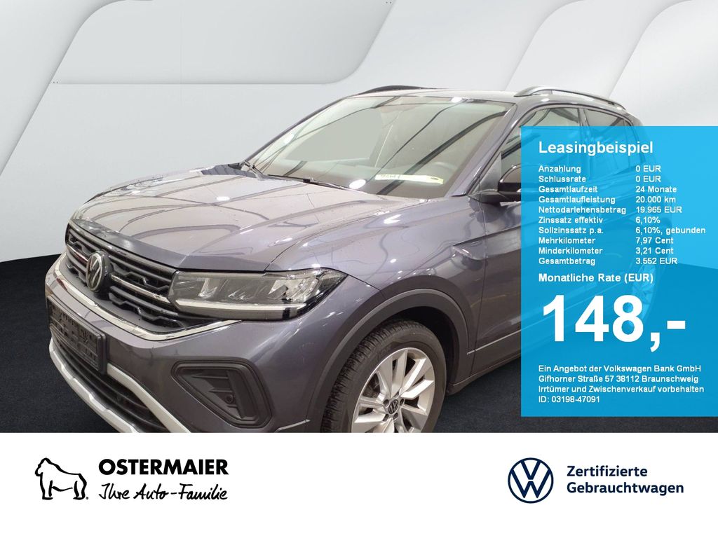 Volkswagen T-Cross GOAL 1.0TSI 95PS ACC.NAVI+VC.2xPDC.LED.A