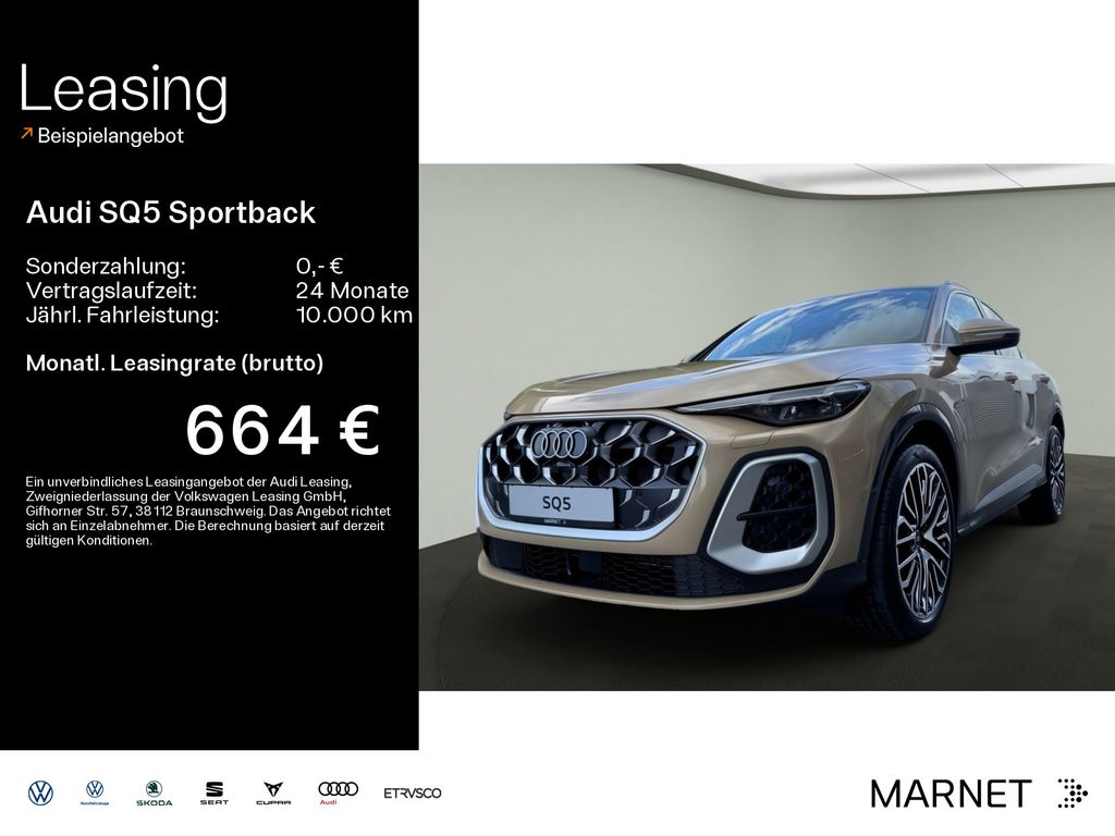 Audi SQ5 Sportback TFSI 270 kW S tronic*Sline*Sportsi
