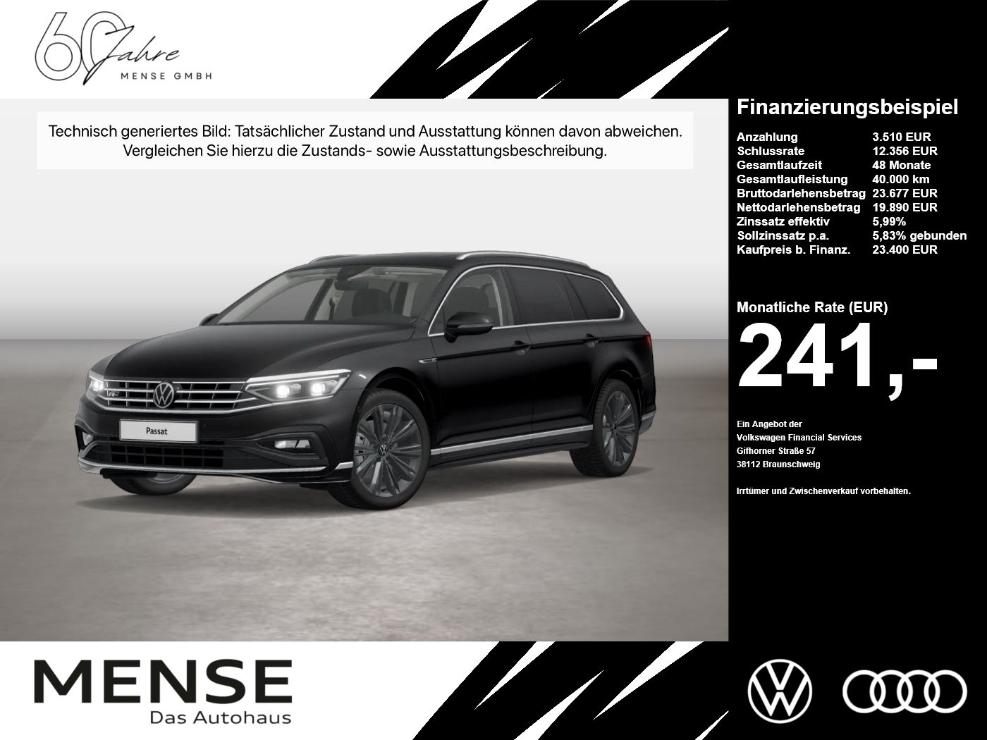 Volkswagen Passat Variant 2.0 TDI DSG Business IQ.Light SD