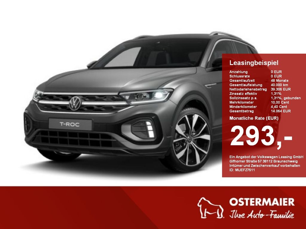 T-Roc R-Line 1.5TSI 150PS DSG 4J-GARANTIE,MATT-L