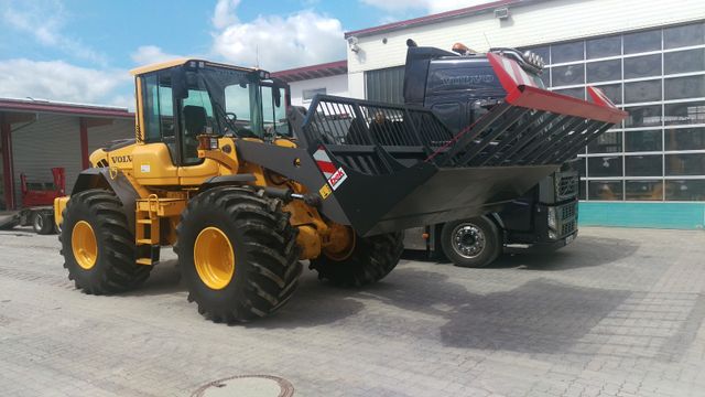 Volvo Siloverteilergabel / JCB / Liebherr / Komatsu