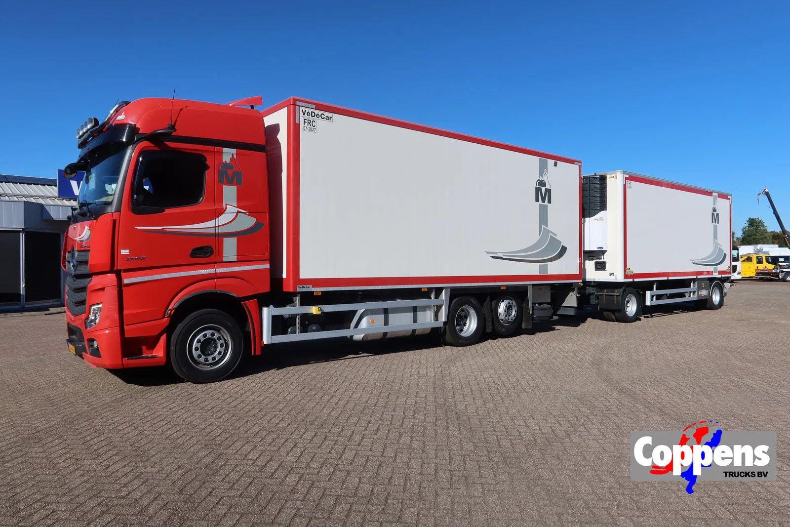 Mercedes-Benz Actros 2653 2653 LL Koel/Vries. Cherau Aanhanger