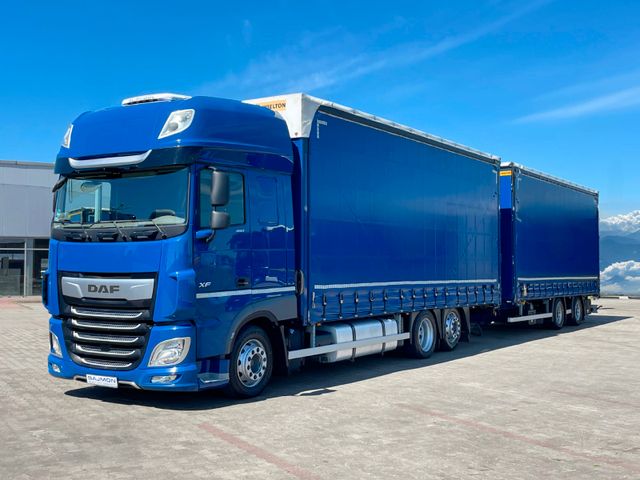 DAF XF 480 JUMBO 120M3 LKW  WECON TANDEM EDSCHA