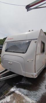 Dethleffs Camper 490 TK * Stockbett * 5 Personen * Vorzelt - Wohnwagen 4 personen
