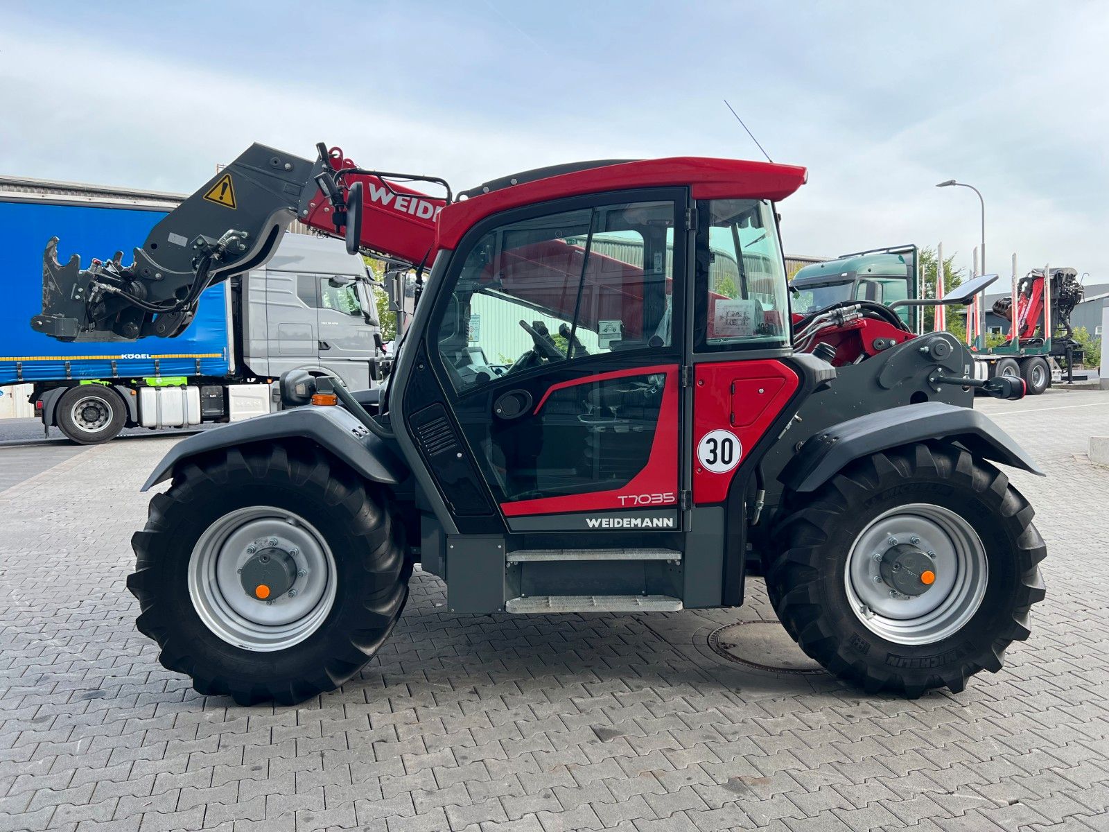 Fahrzeugabbildung Weidemann T7035 / nur 446h / Manitou-Aufnahme / 122PS!!