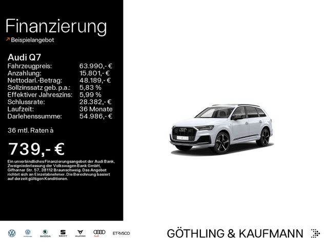 Audi Q7 50 TDI qu S line tip*Air*B&O*HUD*Pano*Standh*