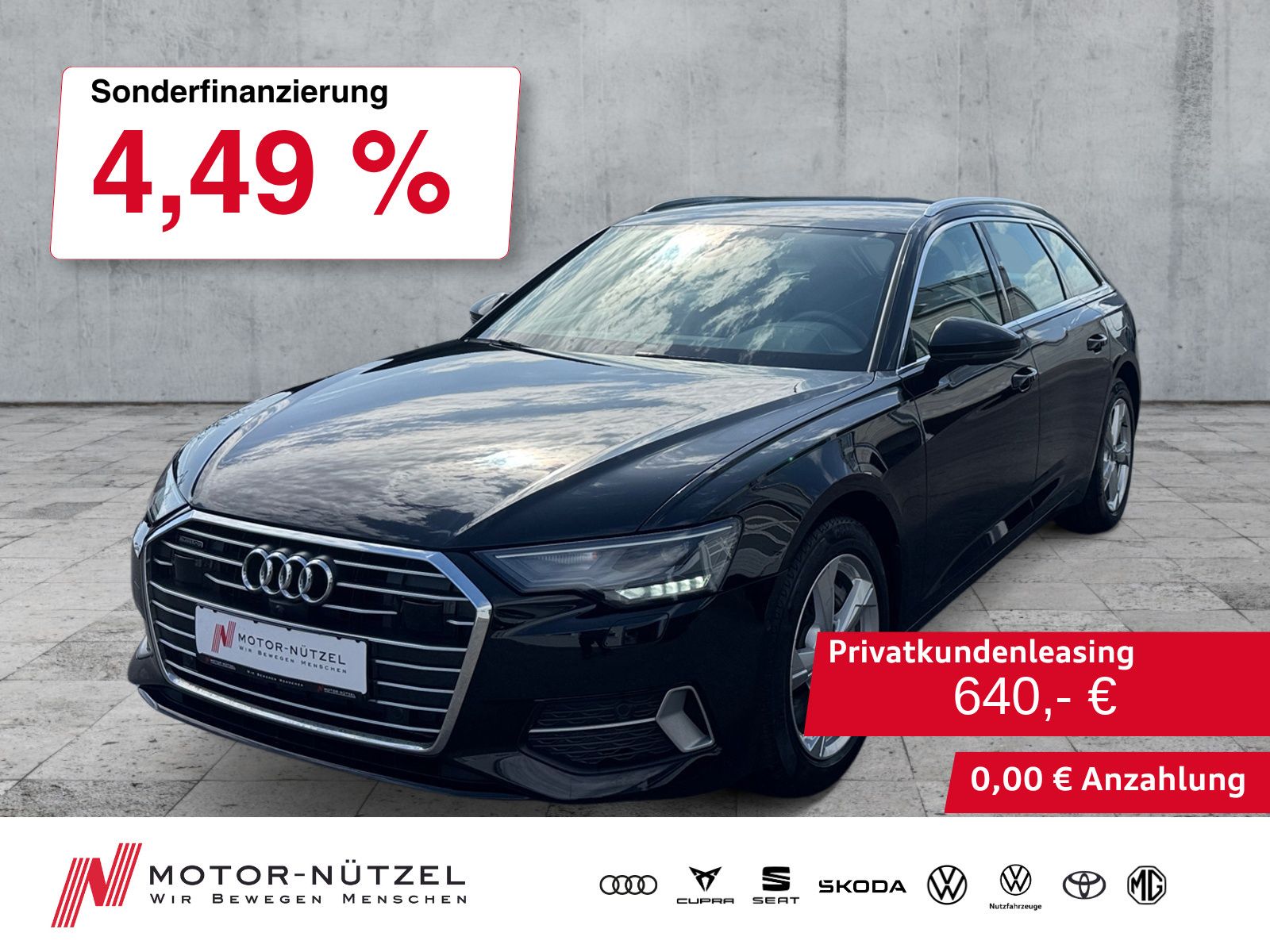 Audi A6 Avant 50 TFSI e QU S-TR SPORT LED+NAV+RFK+ACC