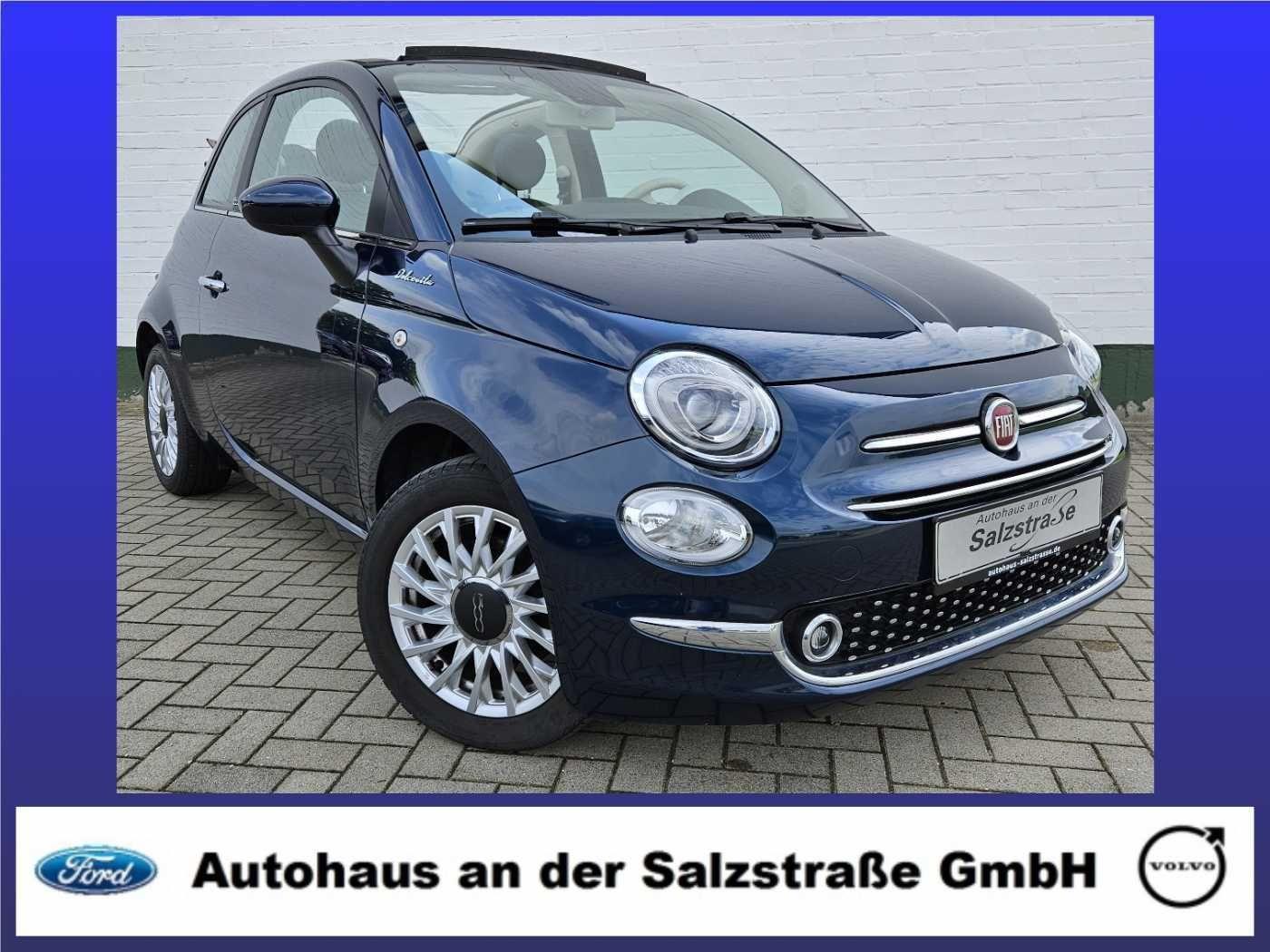 Fiat 500 C Cabrio Hybrid *Klimaaut.*Teilleder*
