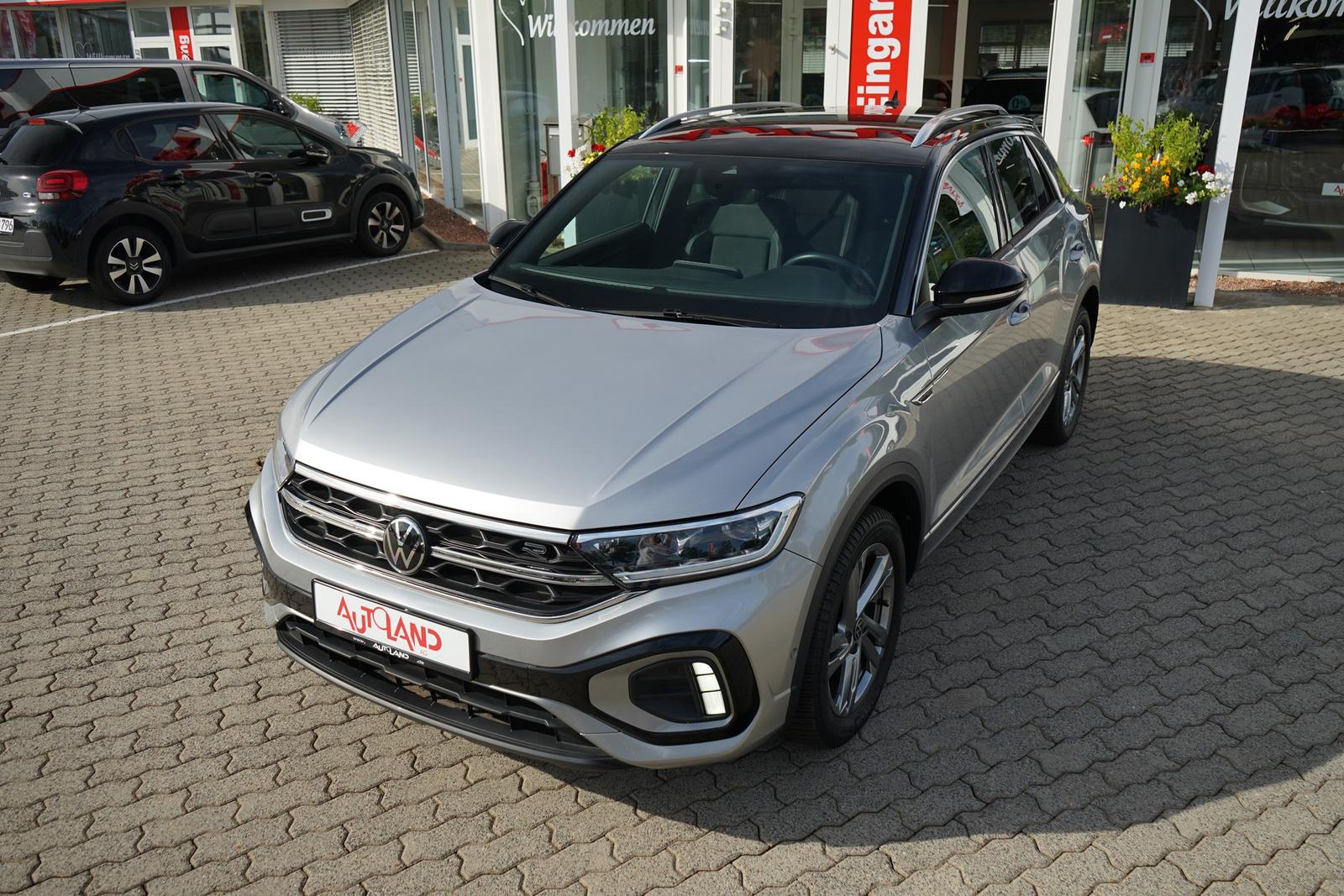 Volkswagen T-Roc 1.0 TSI R-Line LED Navi ACC Kamera Leder, миниатюра 11