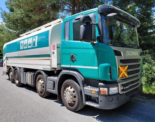 Scania G440 8x2, E5, Schwingenschloegel, 2 Kammern, ADR