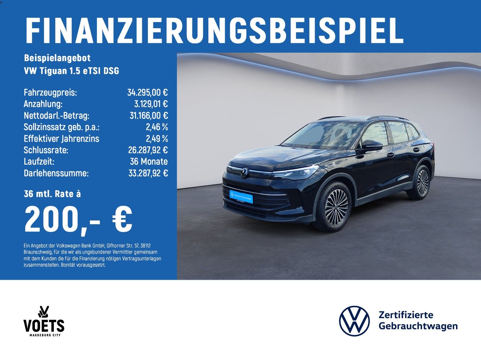 Volkswagen Tiguan 1.5 eTSI DSG Life LED AHK NAVI ACC HUD foto 1