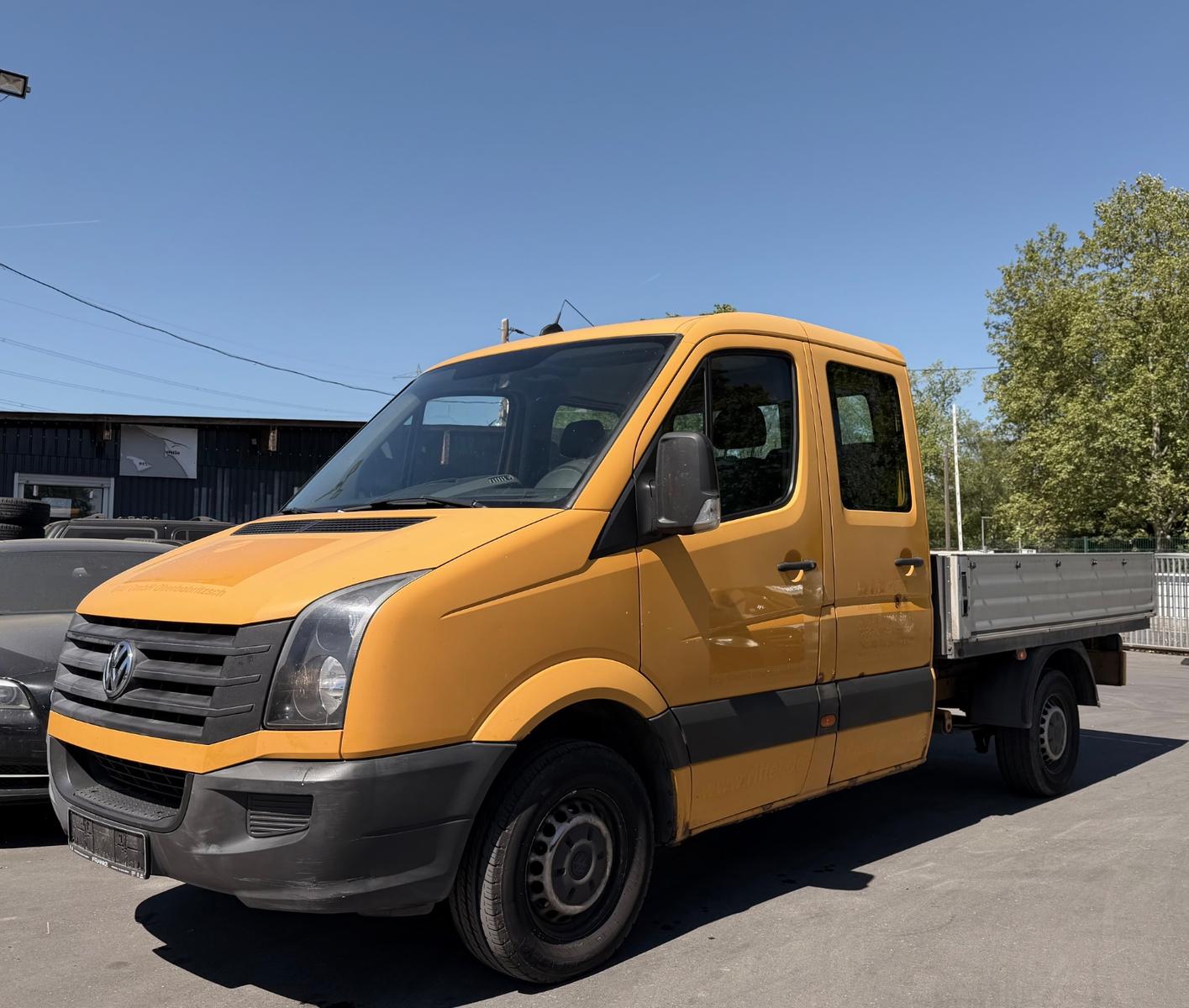 Volkswagen Crafter Pritsche 35 L2 DoKa 6SITZ/AHK/180TKM/
