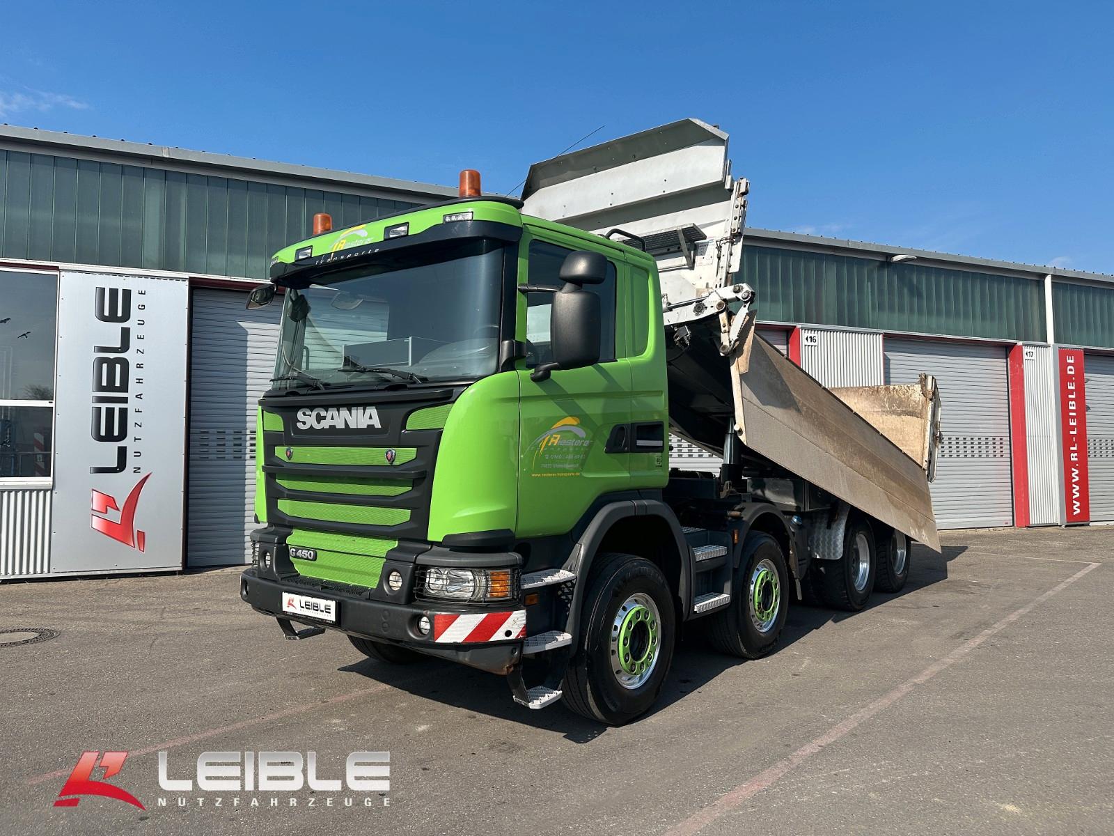 Scania G 450CB8x4MHZ*Bordmatik*Blattfeder*Retarder*