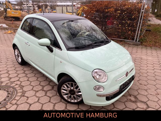 Fiat 500 Teil-Leder*Klimaautomatik*Panorama*ECO*1.Hd