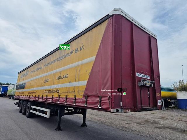 Vanhool 3 axle curtainsider |Saf disc| apk 16-08-2024