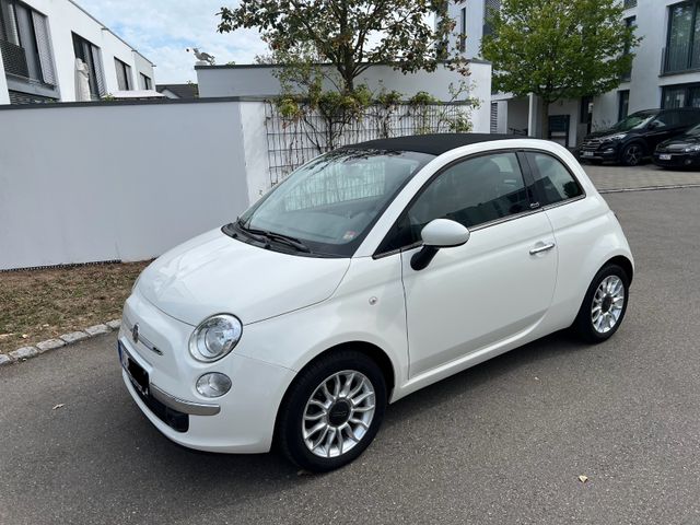 Fiat 500C 1.2 8V Gelato weiß,