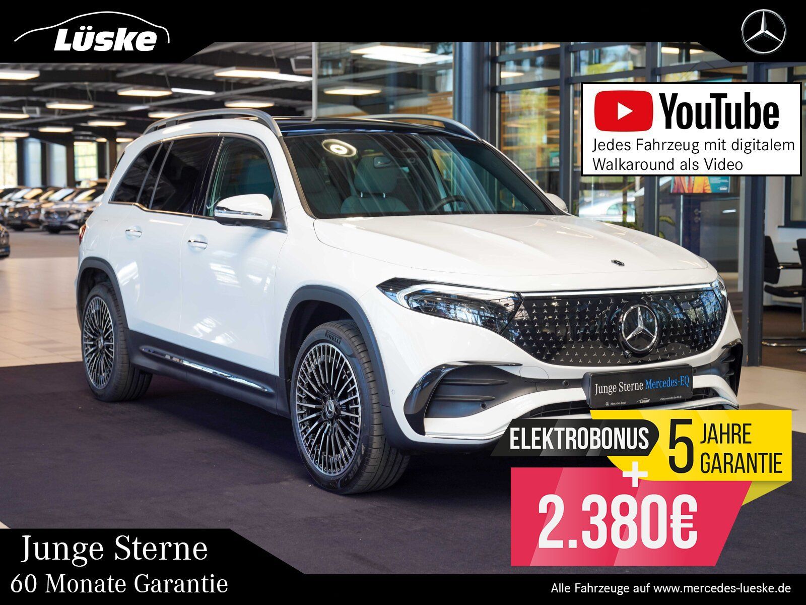 Mercedes-Benz EQB 350 4M AMG Premium Pano  Memory  Distronic