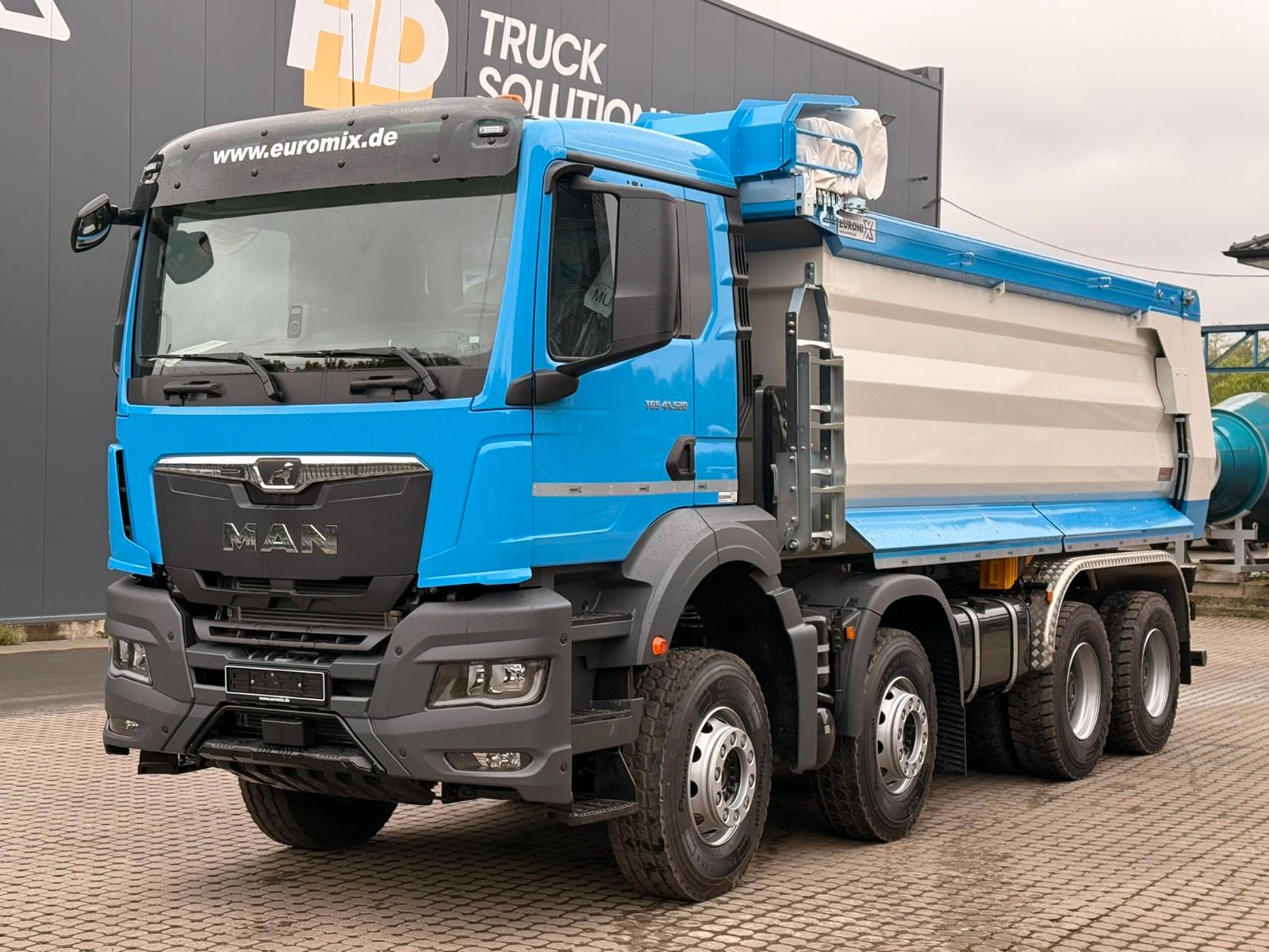 MAN TGS 41.520 BB 8X4/HydraulischeKlappe/Retarder