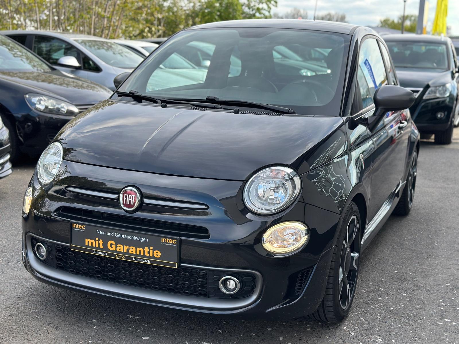 Fiat 500 S 1,2-GARANTIE-SCHECKHEFT-WENIG KILOMETER