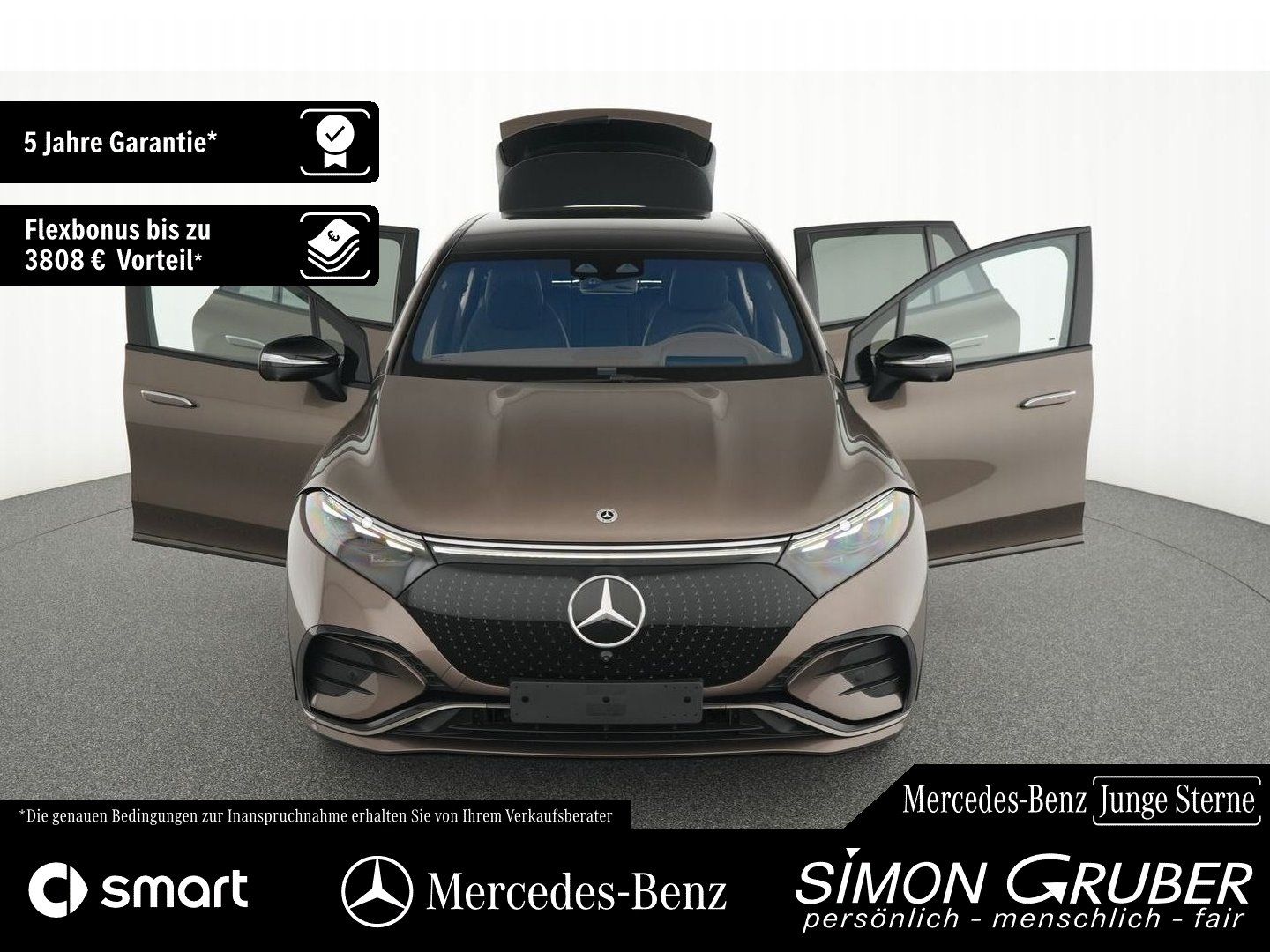 Fahrzeugabbildung Mercedes-Benz EQS 500 4M SUV AMG Sitzklima AHK 7Sitze 118kw