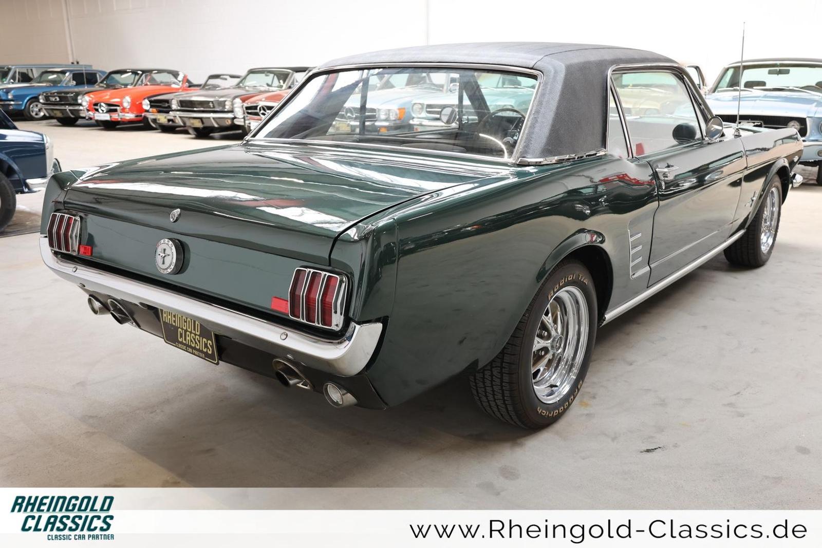 Ford Mustang 289 Coupé V8 Bullitt Green, Automatik