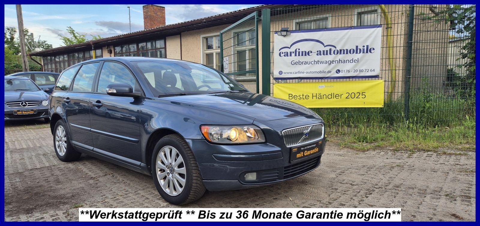 Volvo V50 Kombi 2.0 D Mom.149TKM Navi AHK GARANTIE